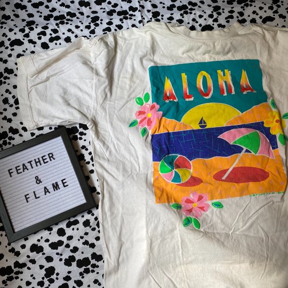 Vintage 90s Turtle Bay Tourist tee - Picture 4 of 6